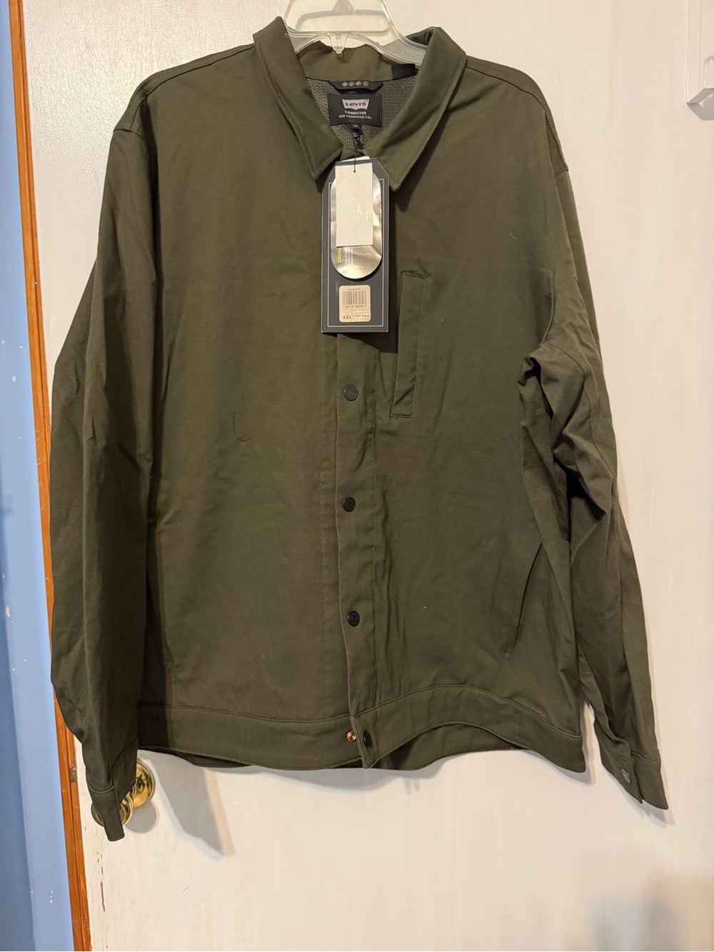 Levi's Men's, Commuter Pro, Green Jacket, Size XXL, NWT